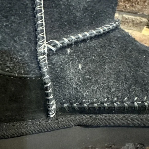 UGG Womens Classic Ultra Mini Biarritz Boot Grey/Gray size us 6 - Picture 10 of 16